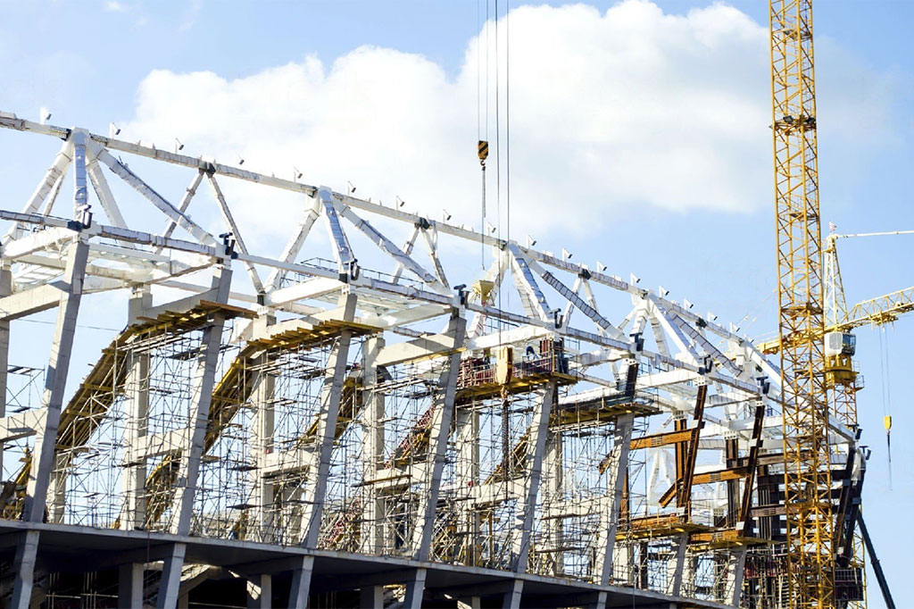 different specifications on football stadium construction[]